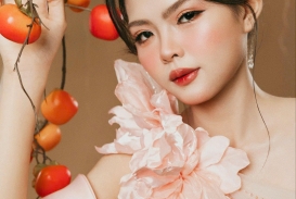 Quỳnh Anh học trò siêu mẫu Xuân Lan ngày càng thăng hạng nhan sắc và thần thái.