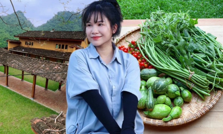 Cặp vợ chồng chi 3 tỷ xây nhà như cổ tích trên vùng núi Tuyên Quang: View triệu đô, 0 đồng rau củ