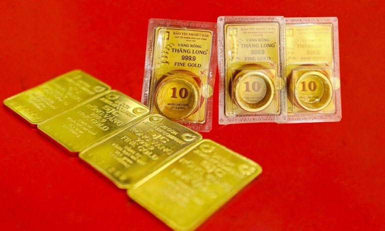 Giá vàng hôm nay 6/4: Vàng trong nước giảm đồng loạt, chênh lệch giữa các hệ thống